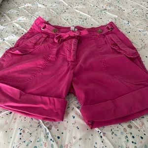 Moschino pink shorts